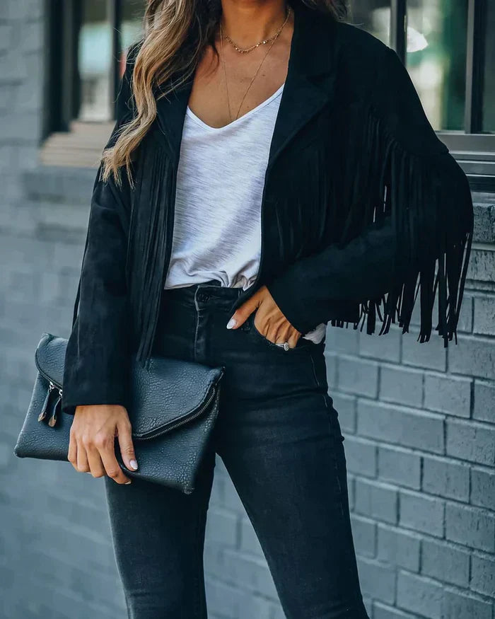 Kendra Fransenjacke | Trendy & auffällig