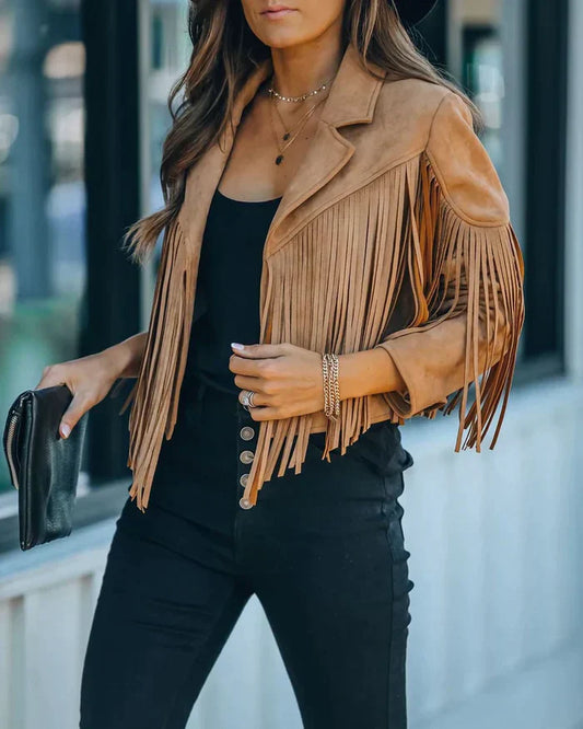 Kendra Fransenjacke | Trendy & auffällig