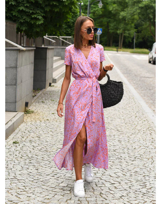 Jade™ | Elegantes Kleid mit V-Ausschnitt