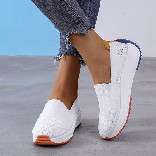 Damen Schuhe Flache Mesh Schuhe