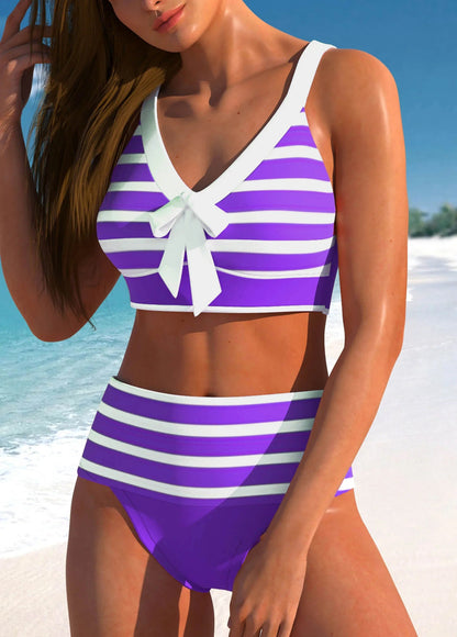 Eleganter-Farben-Sommer-Bikini