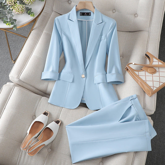 Mindy - Chic Blazer & Hose Set für Frauen