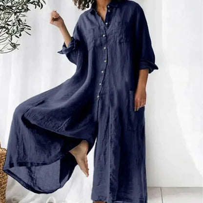 Bequemer, locker sitzender Overall
