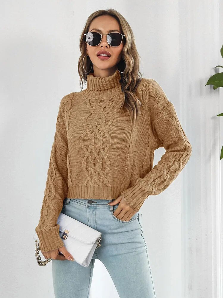 Roxanne - Bequemer Rollkragenpullover für Frauen
