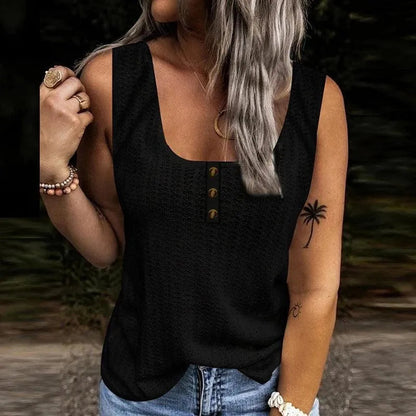 Stylisches ärmelloses Damen-Top