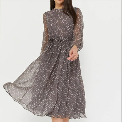 Marilyn - Kleid mit Polka Dots für Frauen