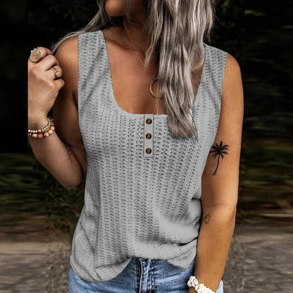 Stylisches ärmelloses Damen-Top