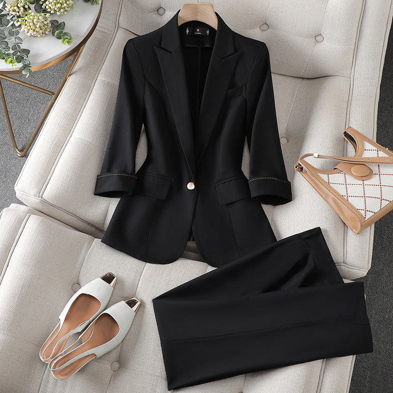 Mindy - Chic Blazer & Hose Set für Frauen