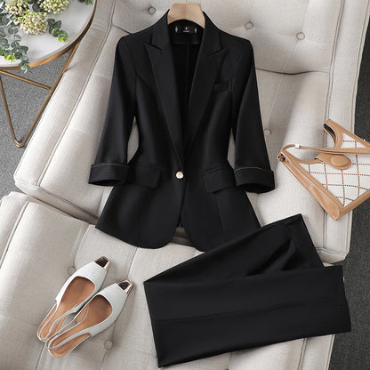 Mindy - Chic Blazer & Hose Set für Frauen