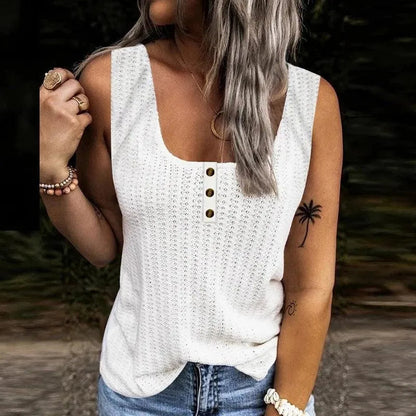 Stylisches ärmelloses Damen-Top