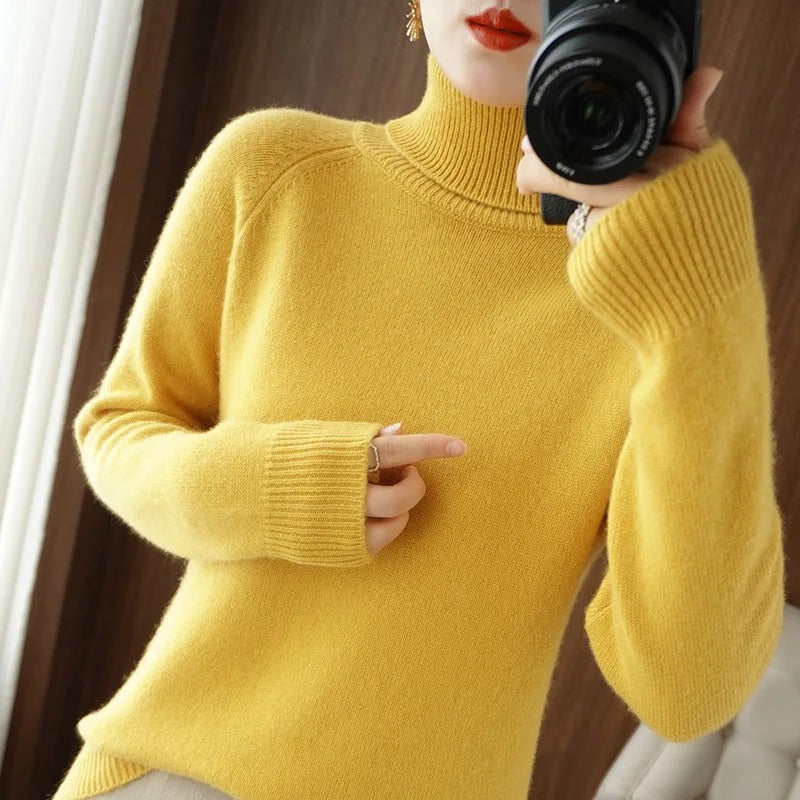 Boutique - Weicher und bequemer Strickpullover aus Kaschmir