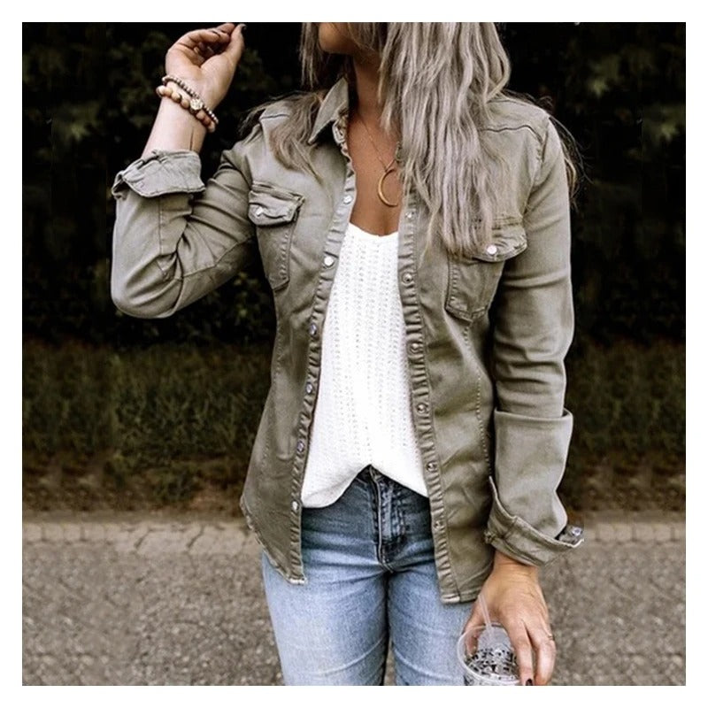 Beatrice - Stylische Jacke mit Taschen für Frauen
