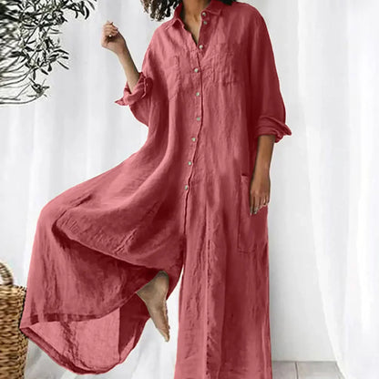 Bequemer, locker sitzender Overall