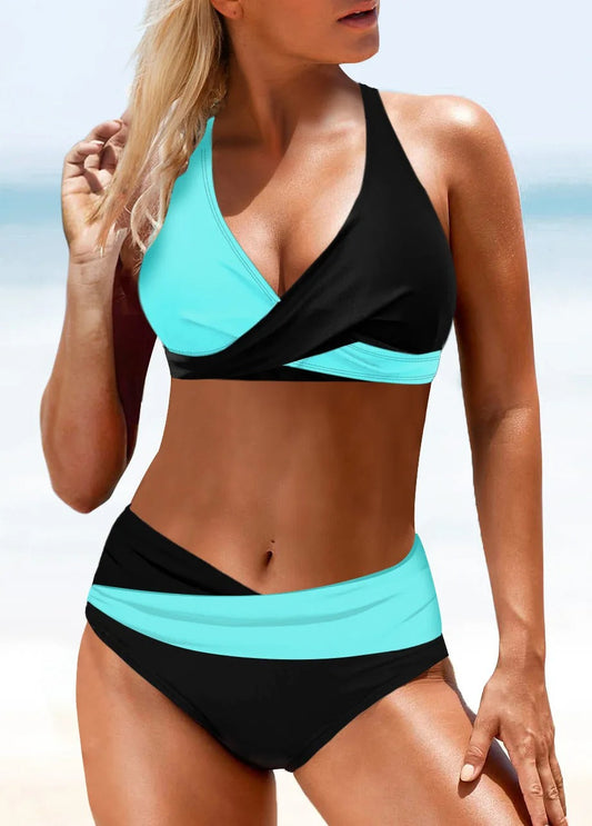 Eleganter Bikini mit niedriger Taillierung