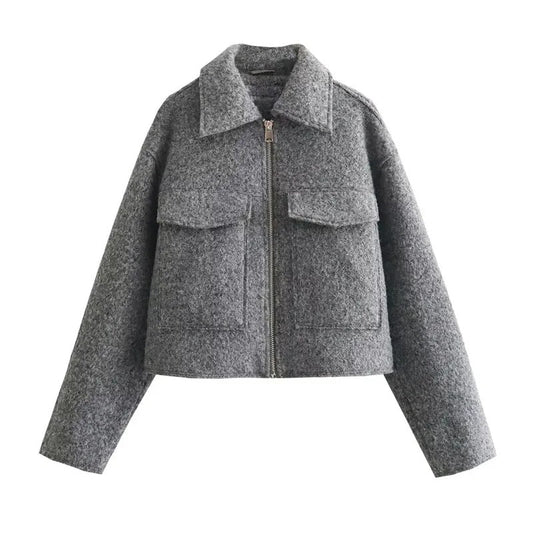 Eivor - Moderne Jacke mit Taschen für Frauen