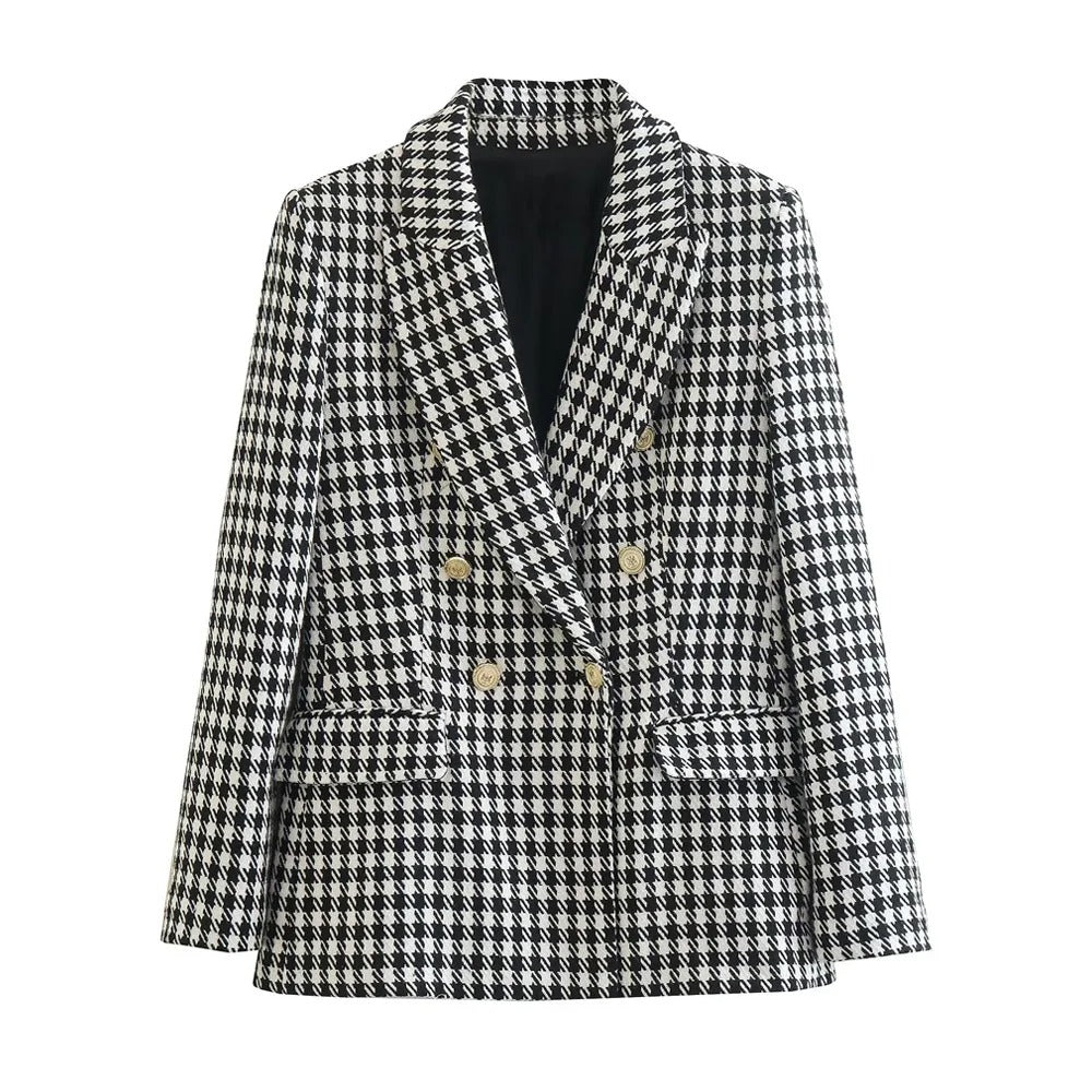 Eleadora - Eleganter geknoteter Blazer für Frauen