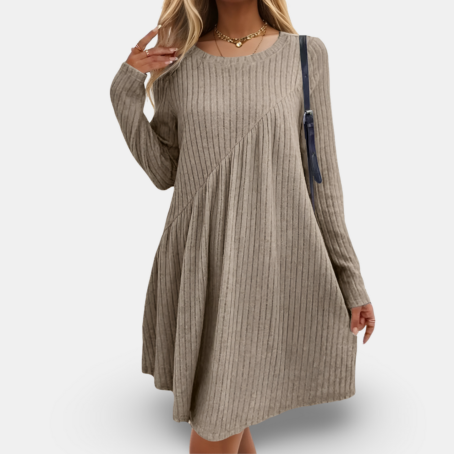 Lässiges und bequemes Kleid mit modernem Design
