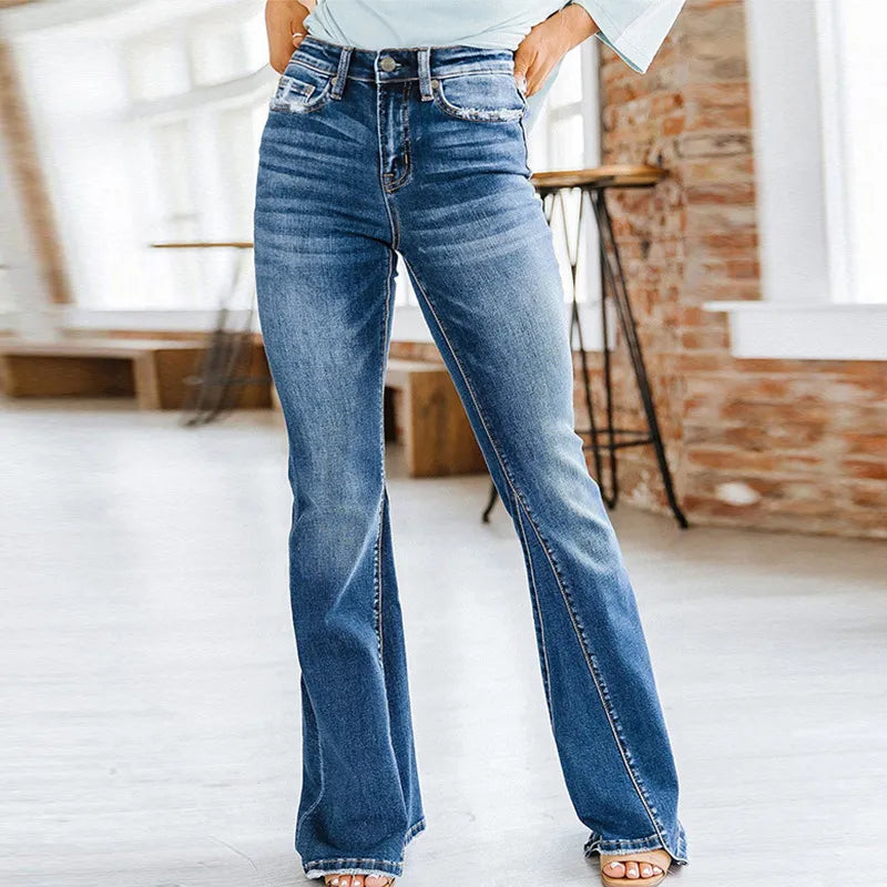Welly - Damenhose mit weitem Bein