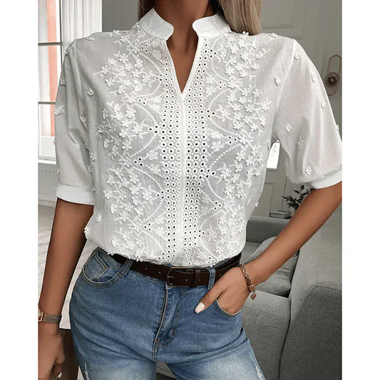 Elena Spitzenbluse Damen - Raffiniert und romantisch