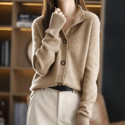 modische bequeme Strickjacke für Frauen