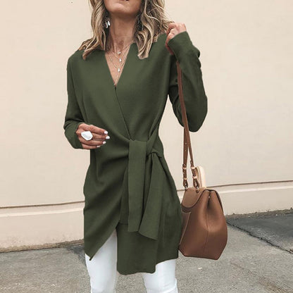 Lila - Elegante Strickjacke für Frauen