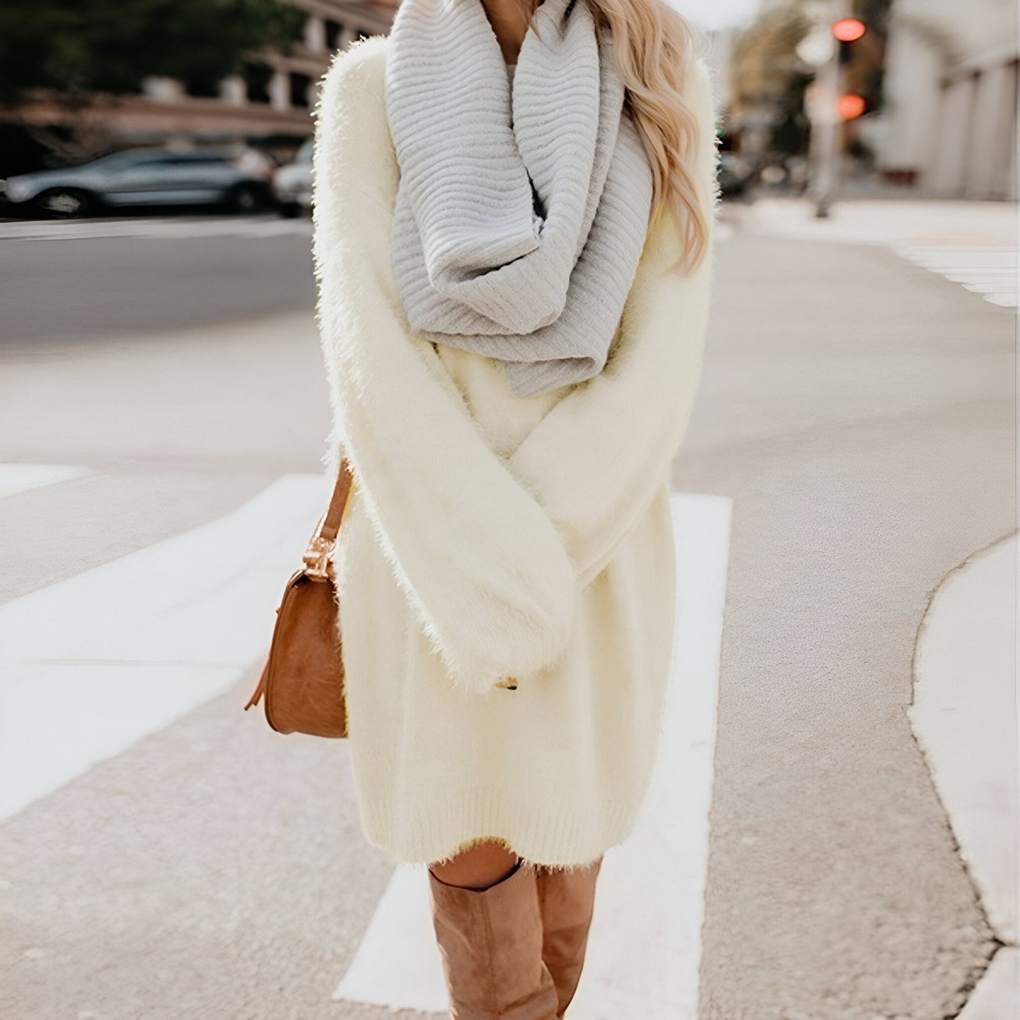 Florine | Kuscheliges Strickkleid