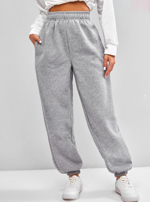 Bequeme Jogginghose mit hohem Bund für Damen