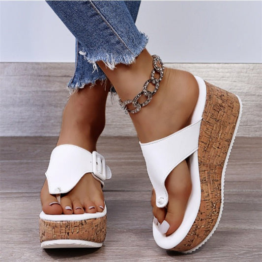 Moris - Sommersandalen mit Keilabsatz