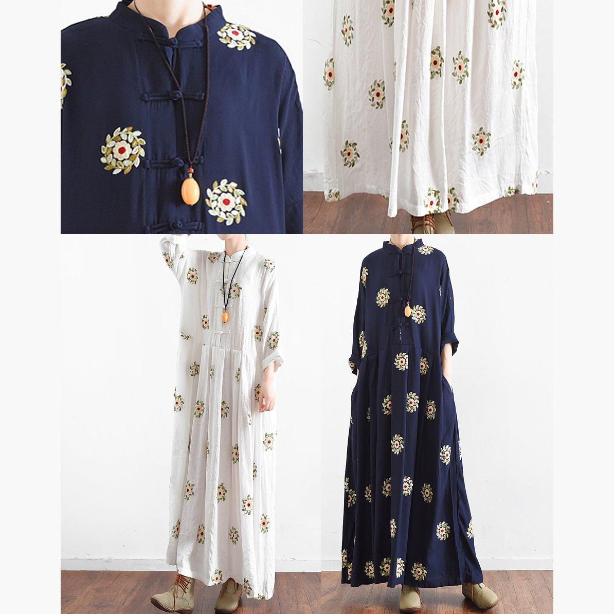 Cassy - Sommerkleid in Chinoiserie mit Blumen