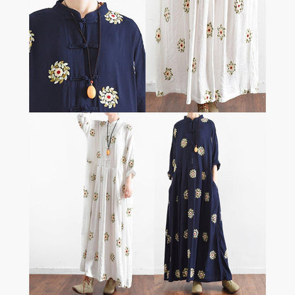 Cassy - Sommerkleid in Chinoiserie mit Blumen