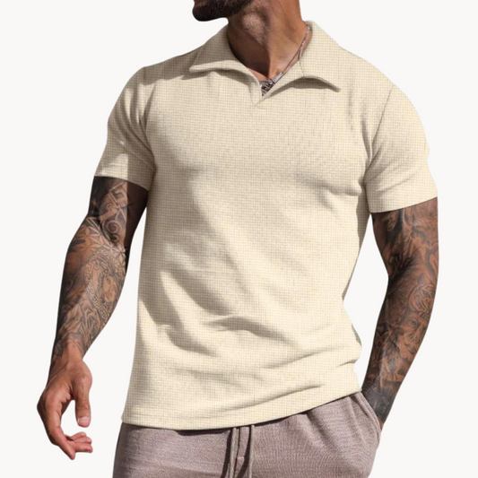 Panas | Premium-Poloshirt mit raffinierten Details