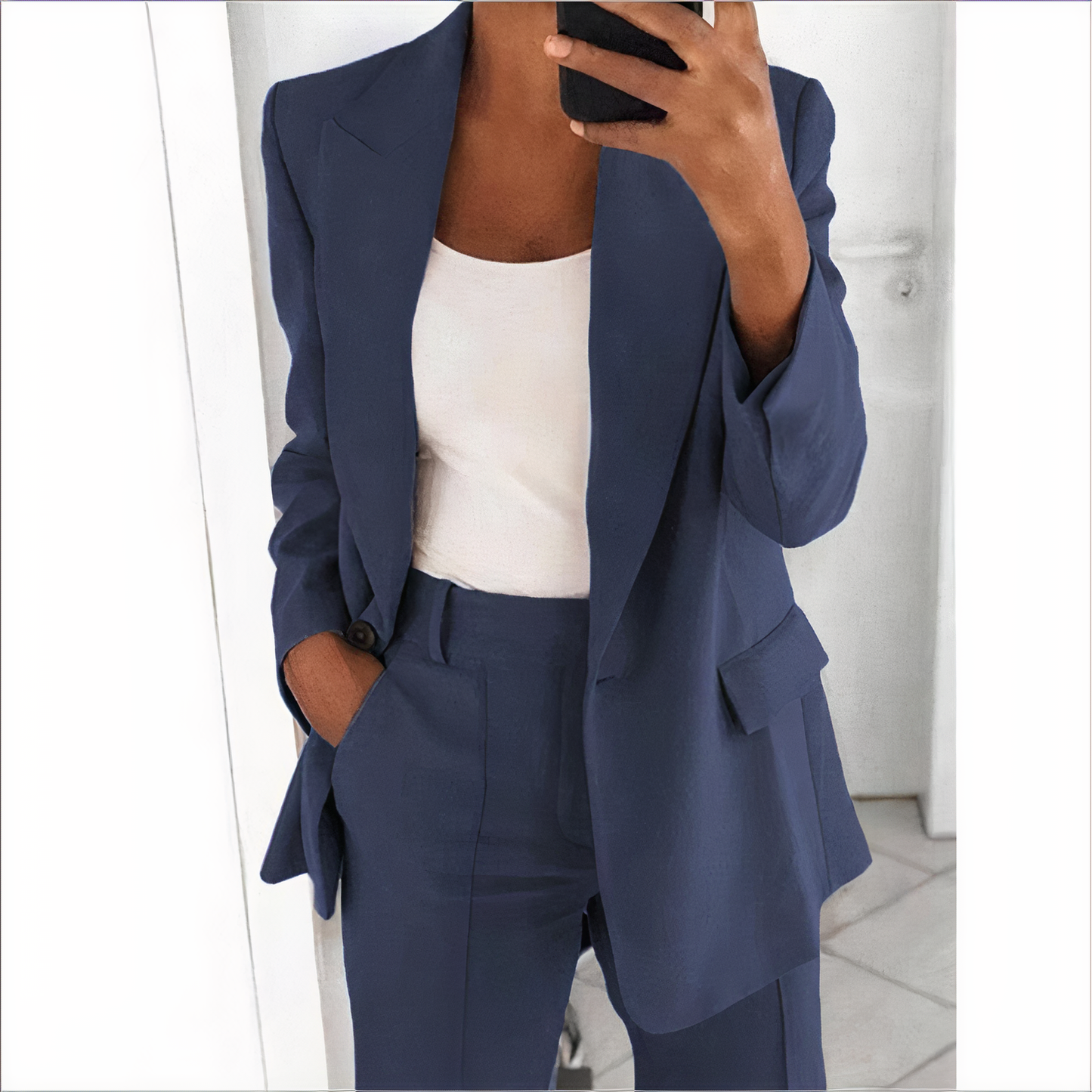 GRETCHEN - Blazer-Set mit Jacke und Hose