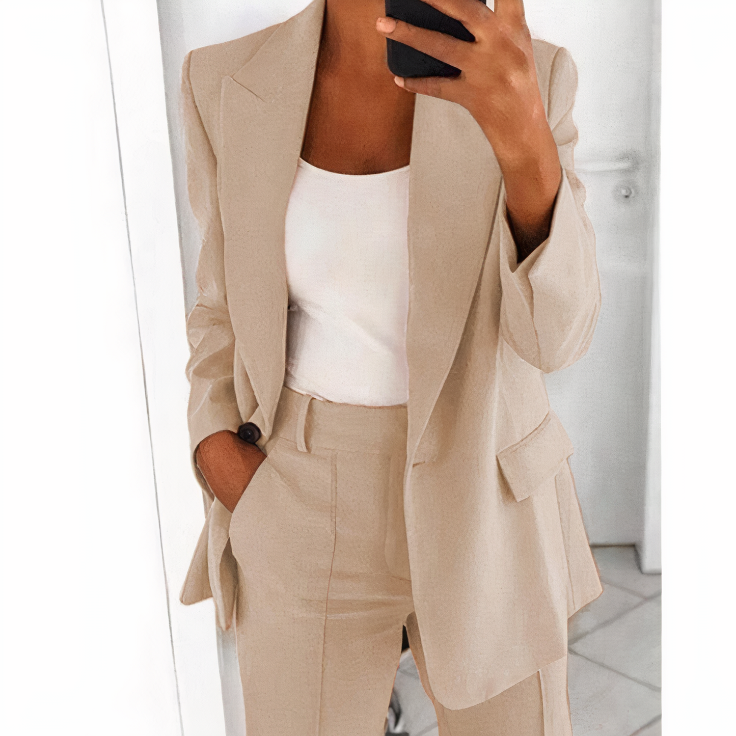 GRETCHEN - Blazer-Set mit Jacke und Hose
