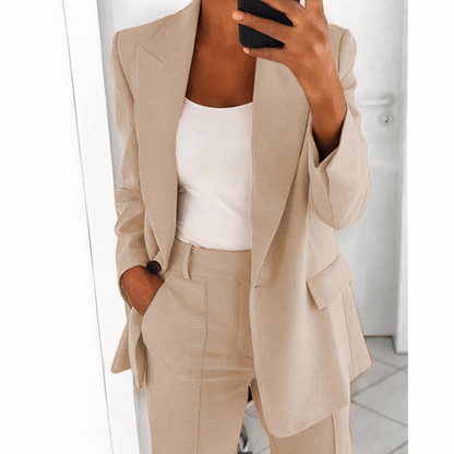 GRETCHEN - Blazer-Set mit Jacke und Hose