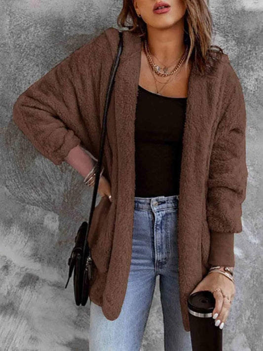 Pamela - Fleece-Mantel