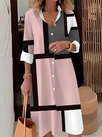 Anna - Elegantes Hemdblusenkleid
