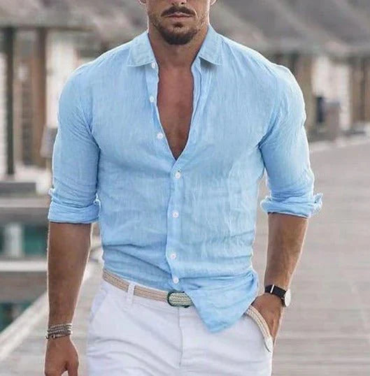 Dario | Sommerhemd aus Leinen