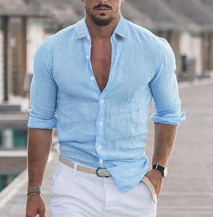 Dario | Sommerhemd aus Leinen