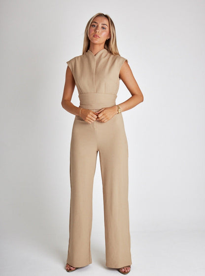 Heike | Eleganter ärmelloser Jumpsuit