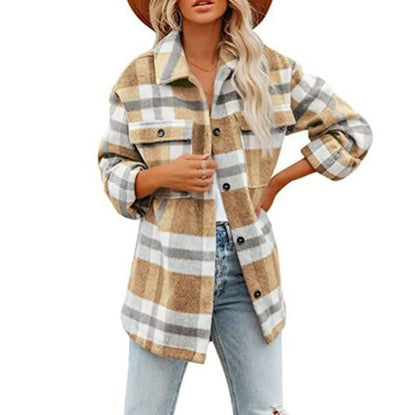 ComfyFlannel™: Bequeme und einzigartige Bluse für Frauen