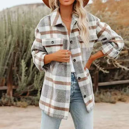 ComfyFlannel™: Bequeme und einzigartige Bluse für Frauen