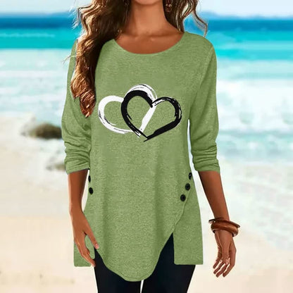 2Hearts™: Bequemes und übergroßes Shirt für Frauen