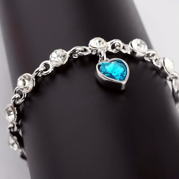 BlueBracelet™: Blaues Steinarmband für Frauen