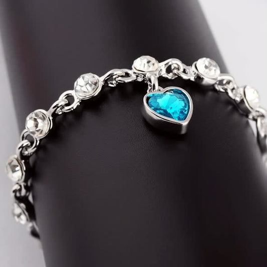 BlueBracelet™: Blaues Steinarmband für Frauen