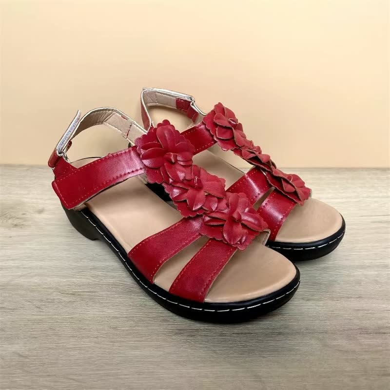Sommersandalen für Frauen | Blumen