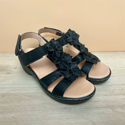 Sommersandalen für Frauen | Blumen