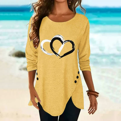 2Hearts™: Bequemes und übergroßes Shirt für Frauen