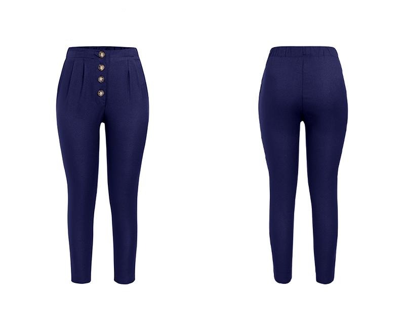 Peggy - Lässige Hose mit hoher Taille