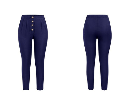 Peggy - Lässige Hose mit hoher Taille