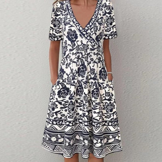 "Flora" Designer-Sommerkleid